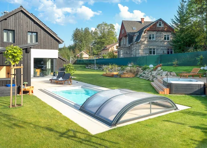 Villa Smrzovka - Luxury House With Swimming Pool, Jacuzzi, Garden And Bbq Jablonec nad Nisou