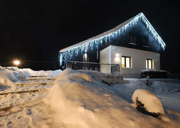 Villa Smrzovka - Luxury House With Swimming Pool, Jacuzzi, Garden And Bbq