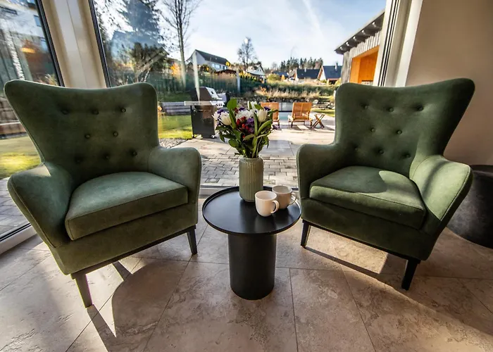 Villa Smrzovka - Luxury House With Swimming Pool, Jacuzzi, Garden And Bbq